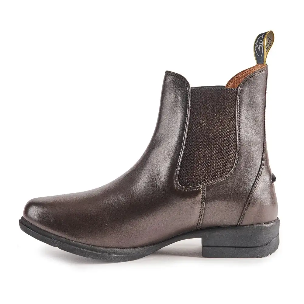 Polished Leather Comfort Riding Boots