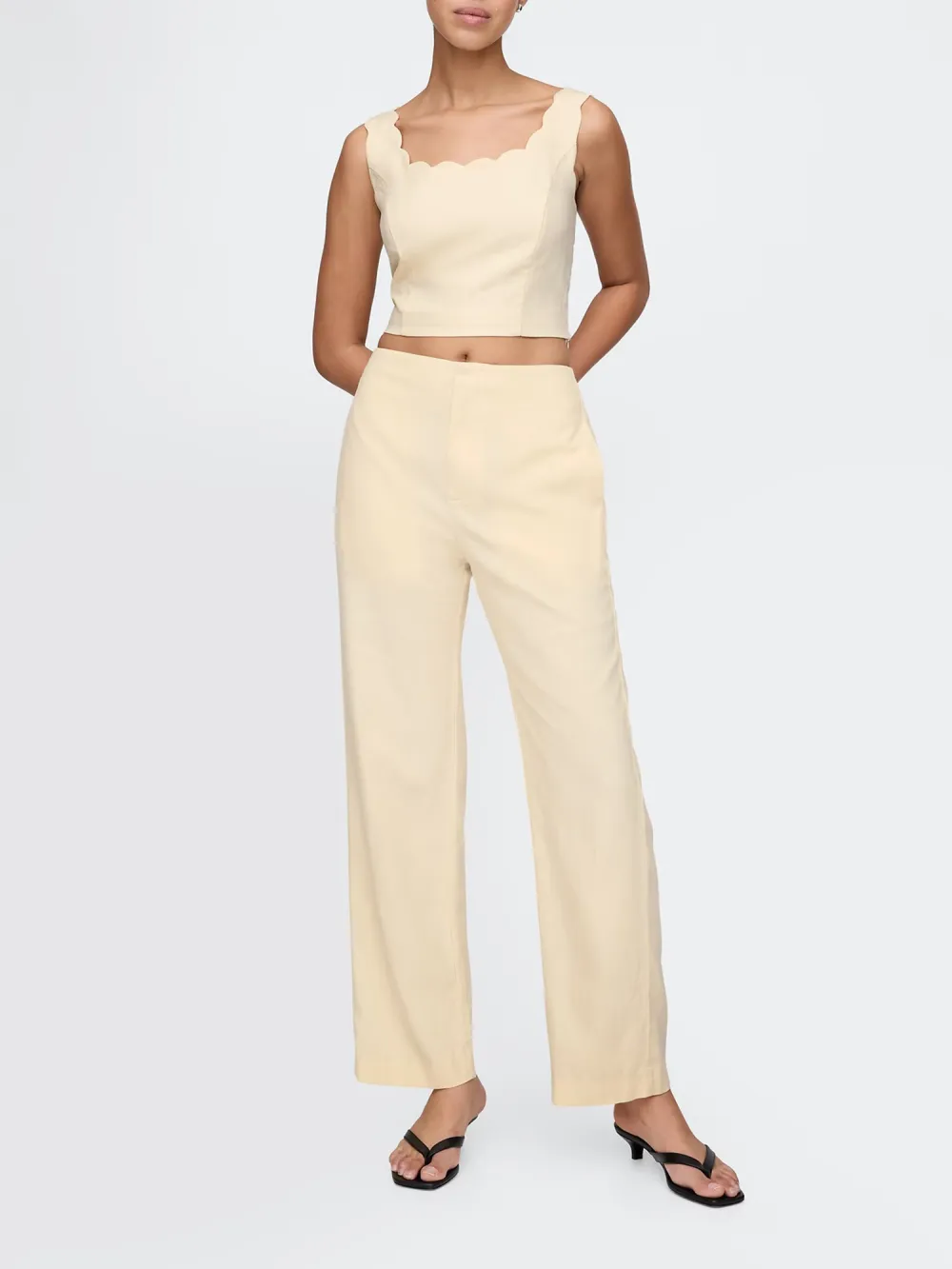 Loose Zipper Trousers