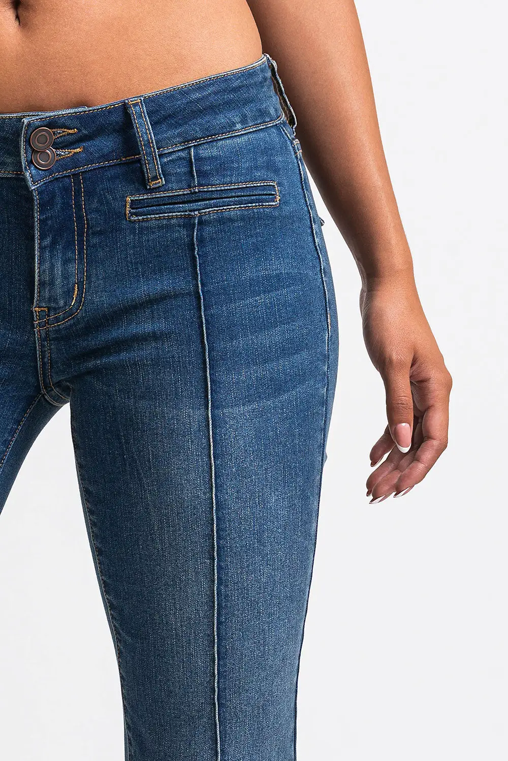 Easy Style Low Rise Bootcut Jeans