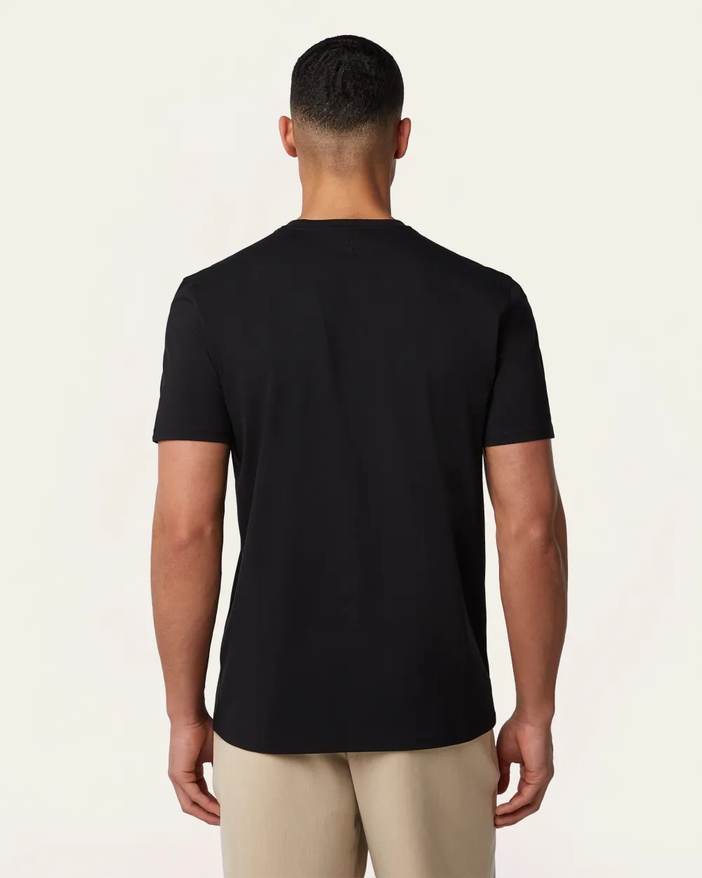 Polished Classic Fit Stretch Blend Round Neck T-Shirt