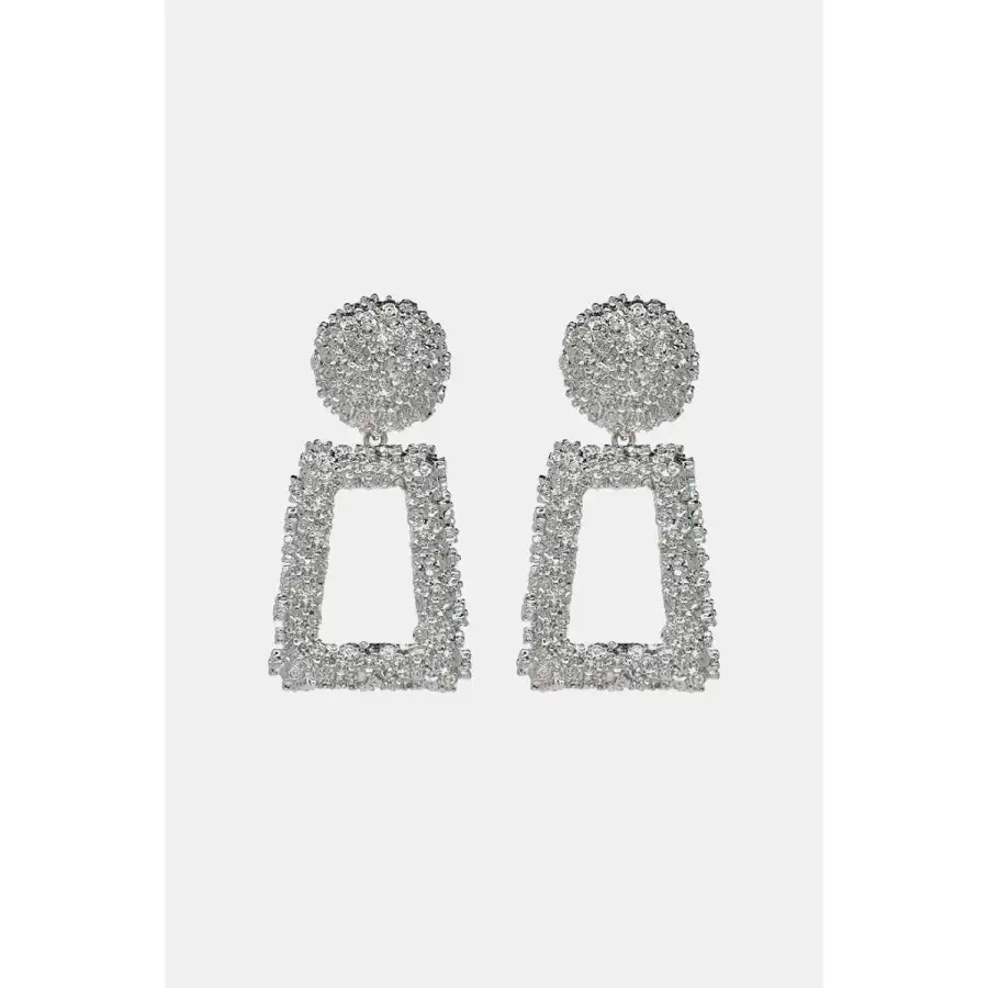 Geometrical Shape Zinc Alloy Dangle Earrings