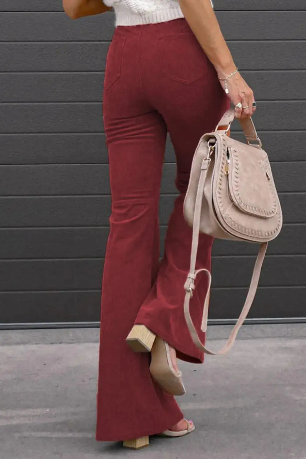 Bootcut High Waist Everyday Versatile Pants