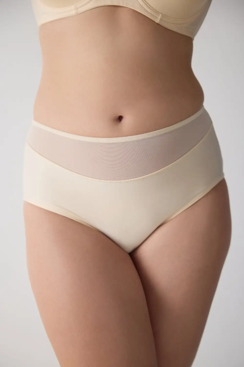 Soft High Waist Hipster Panties