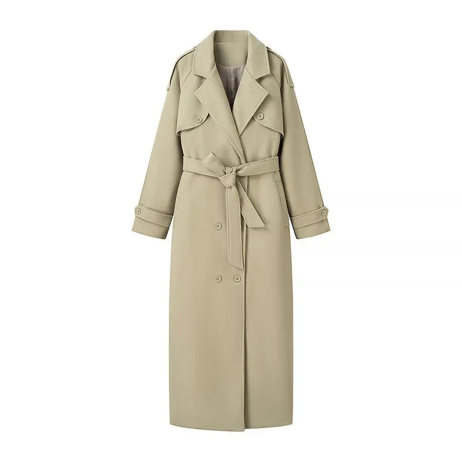 Modern Waist Tie Trench Coat