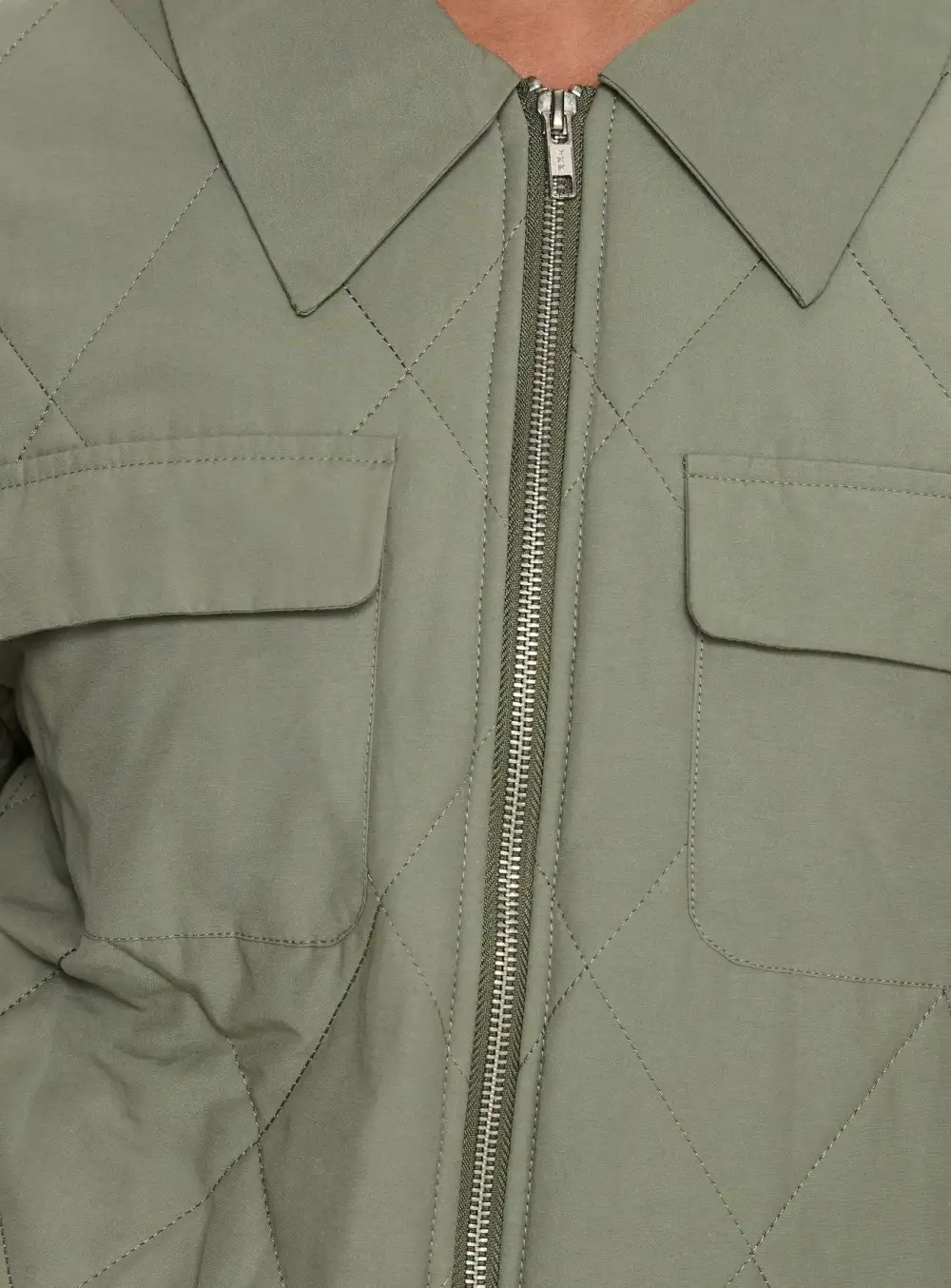 Women’s Quilted Oversized Bomber Jacket