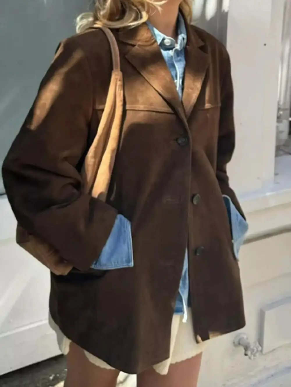 Everyday Button Up Long Sleeve Outerwear