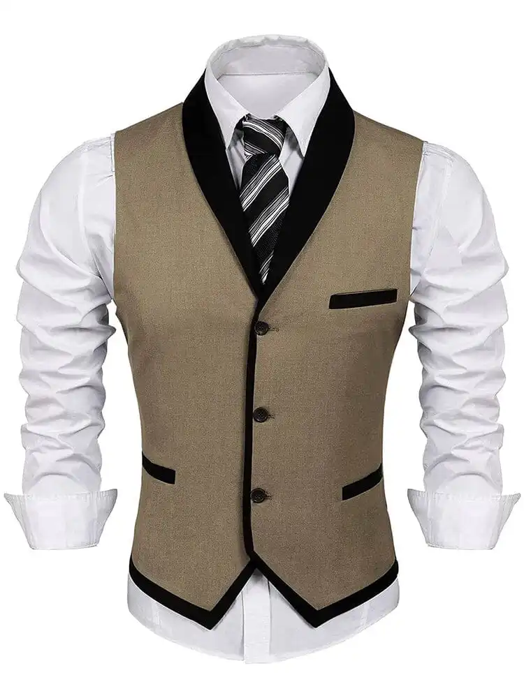 Tailored Cut Slim Cut Suit Vest