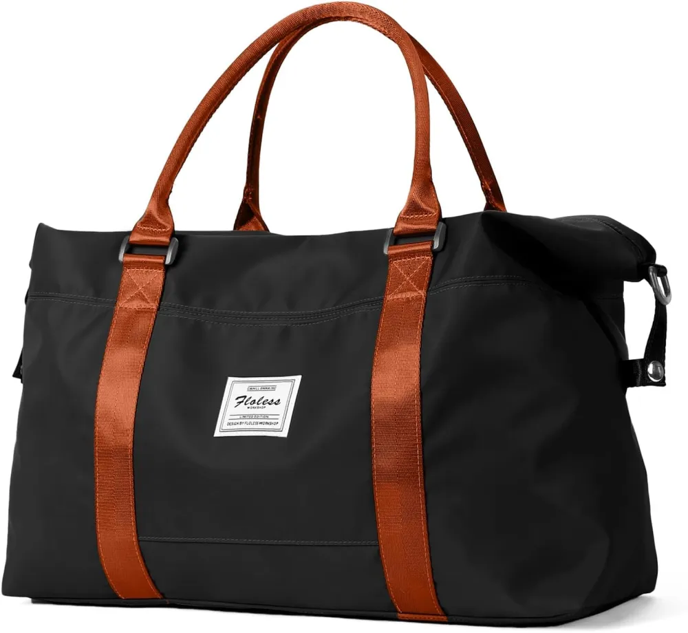 Travel Duffel Bag, Carry On Overnight Weekender Bags for Women