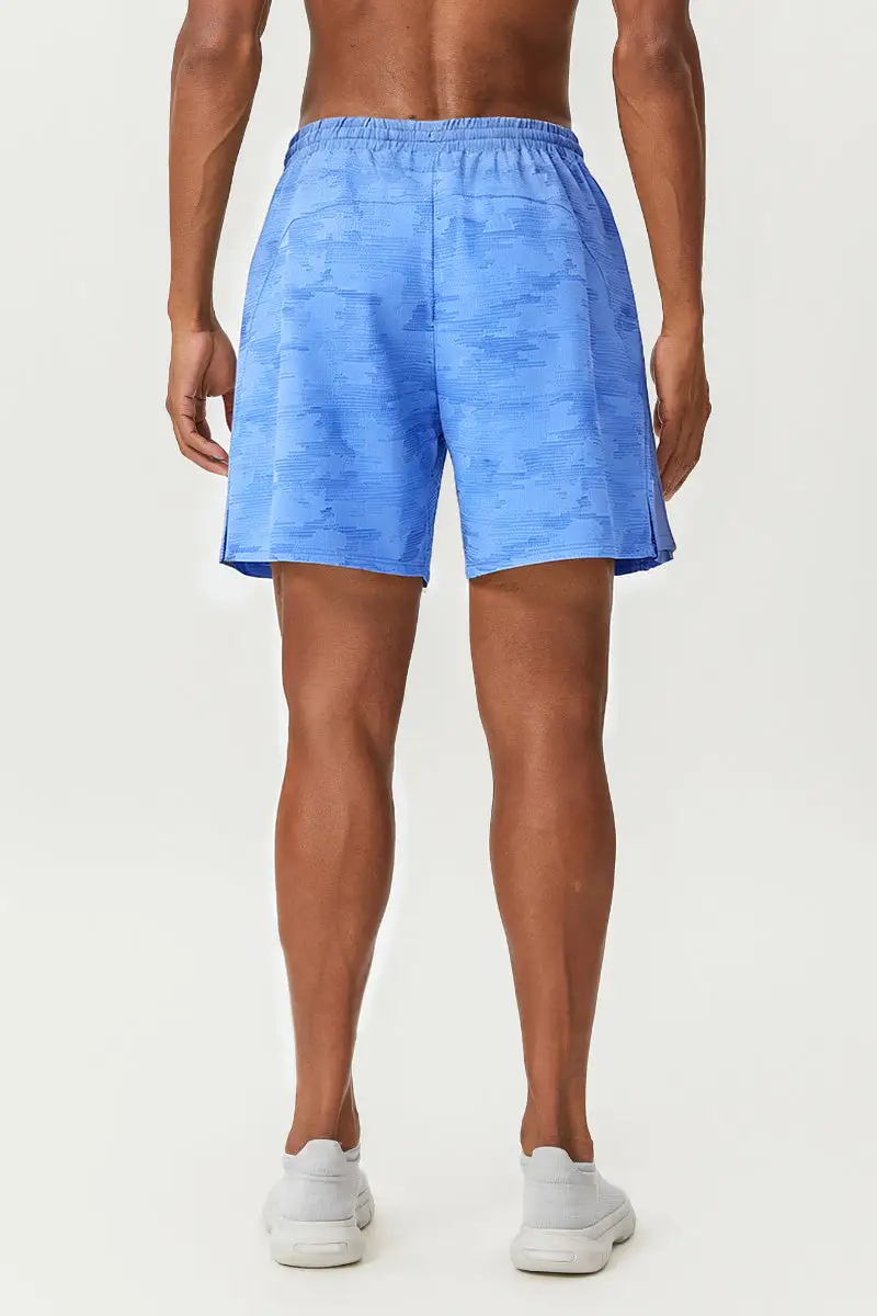 Breathable Side Pocket Mesh Athletic Shorts