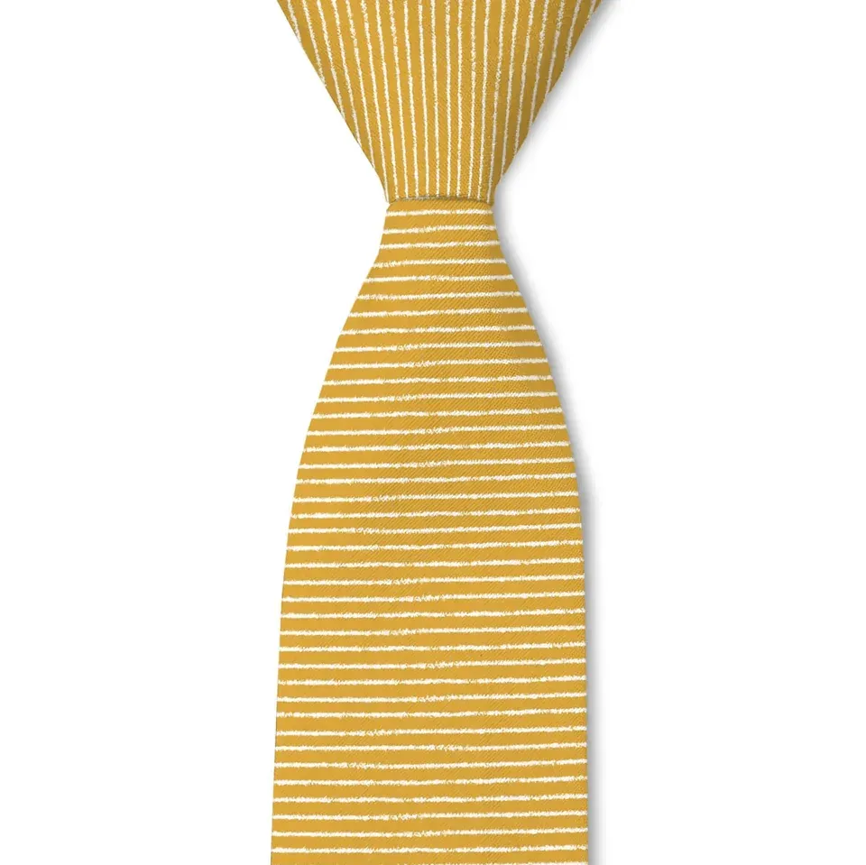Horizontal Stripe Pattern Necktie