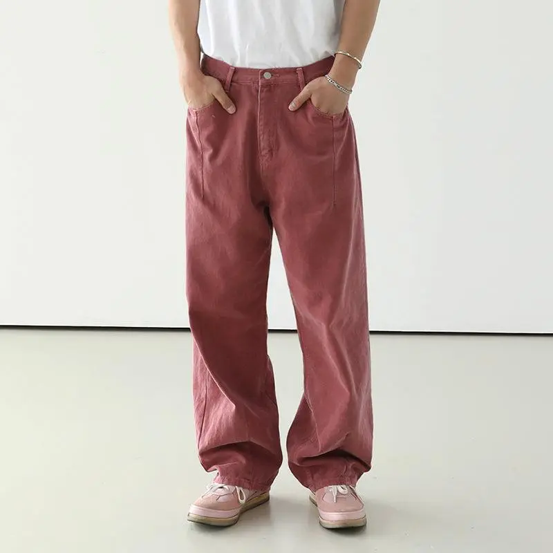 Washed Loose Bootcut Jeans