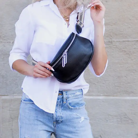 Genuine Leather Sling Bag