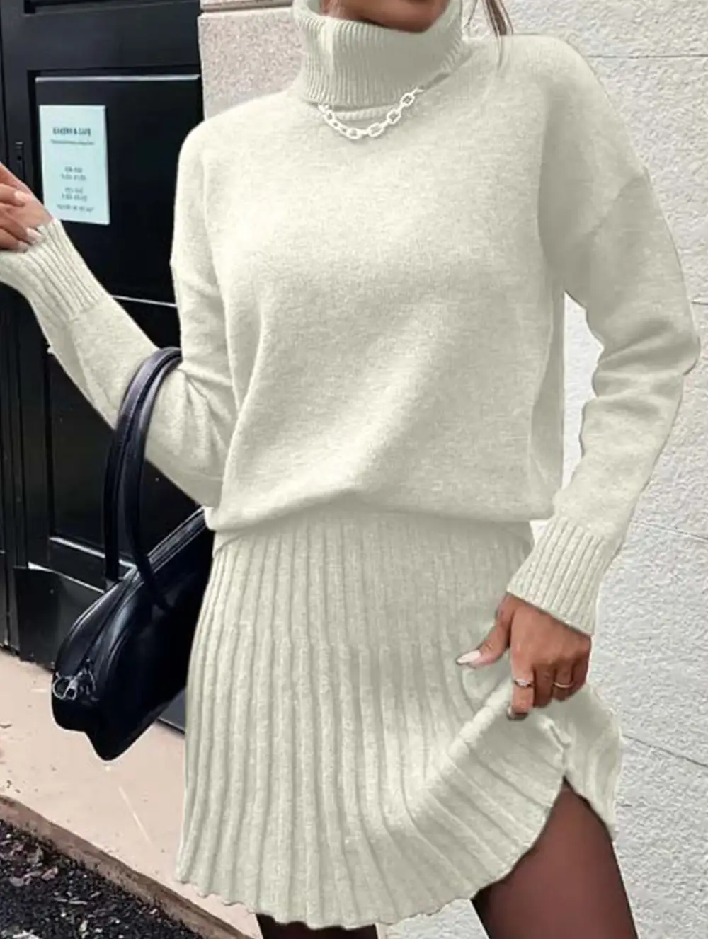Knit Mini Skirt