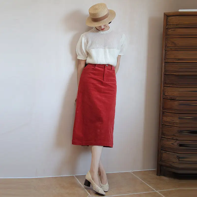 Gentle Weekend Everyday Casual Cotton Skirt