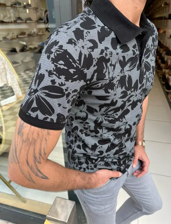 Contemporary Slim Fit Cotton Polo Shirt