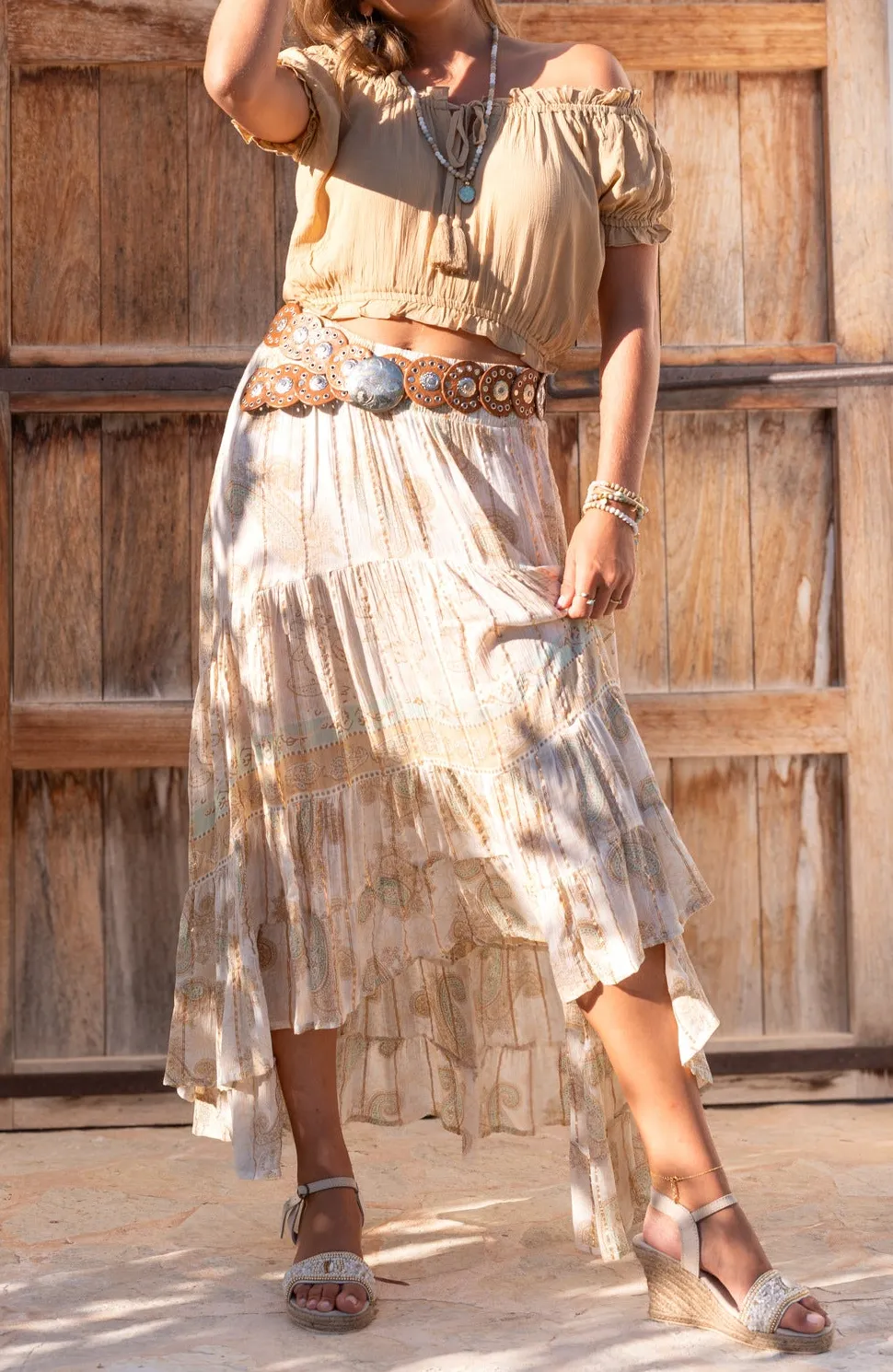 Balanced Boho Everyday Casual Skirt