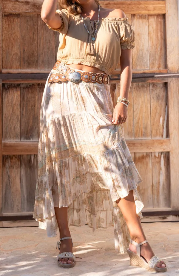 Balanced Boho Everyday Casual Skirt