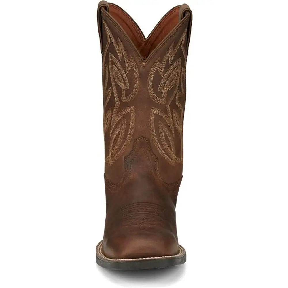 Practical Square Toe Rugged Riding Boots