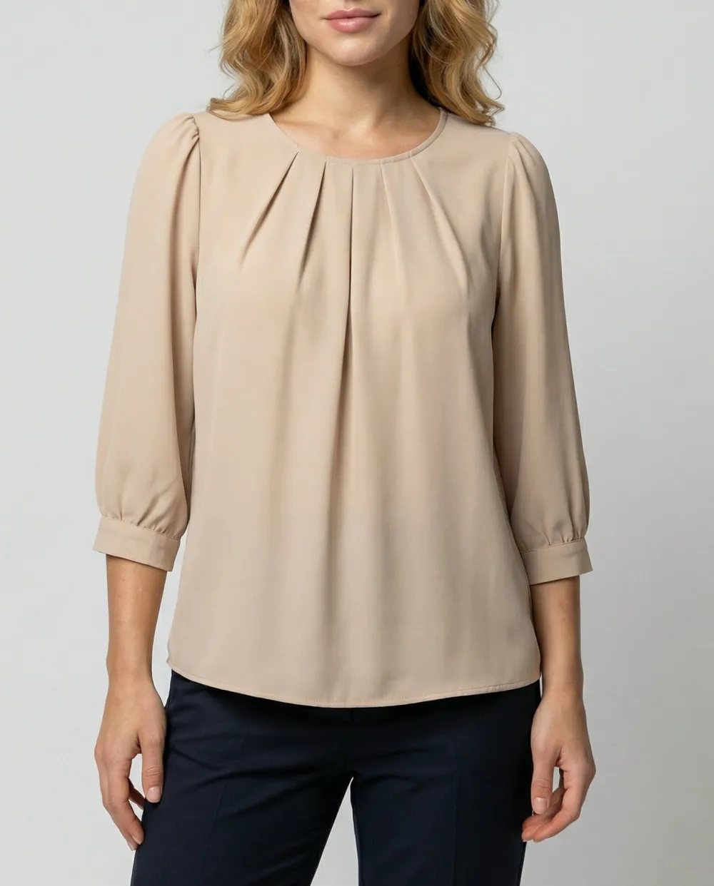 Understated Satin Blouse