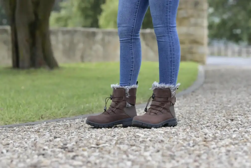 Classic Weather-Ready Leather Riding Boots