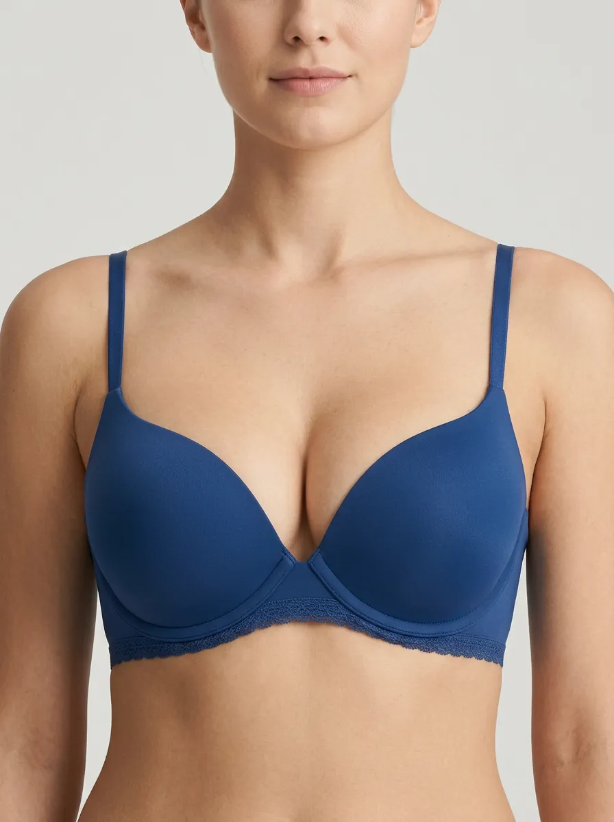 Women's Classic Padded Lace-Trim Bra