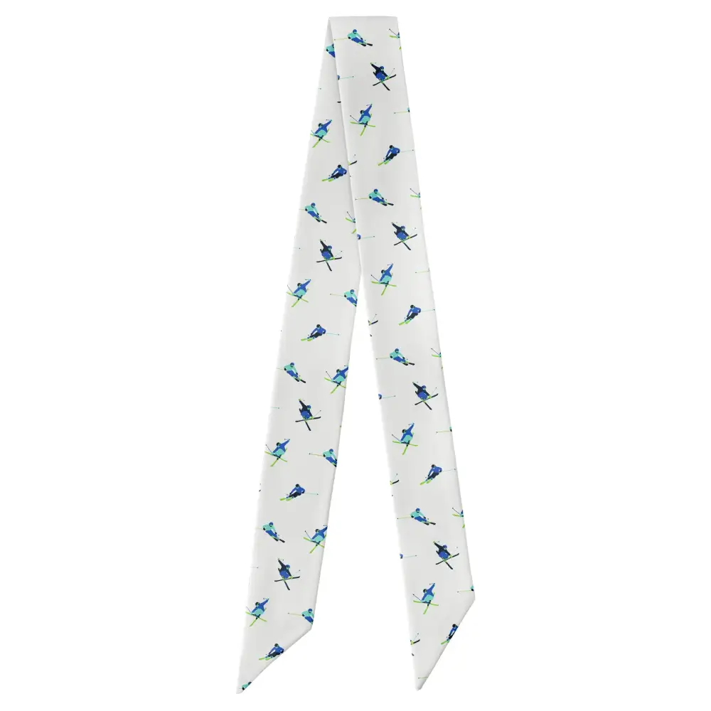 Alpine Skiing Design Hair Scarf