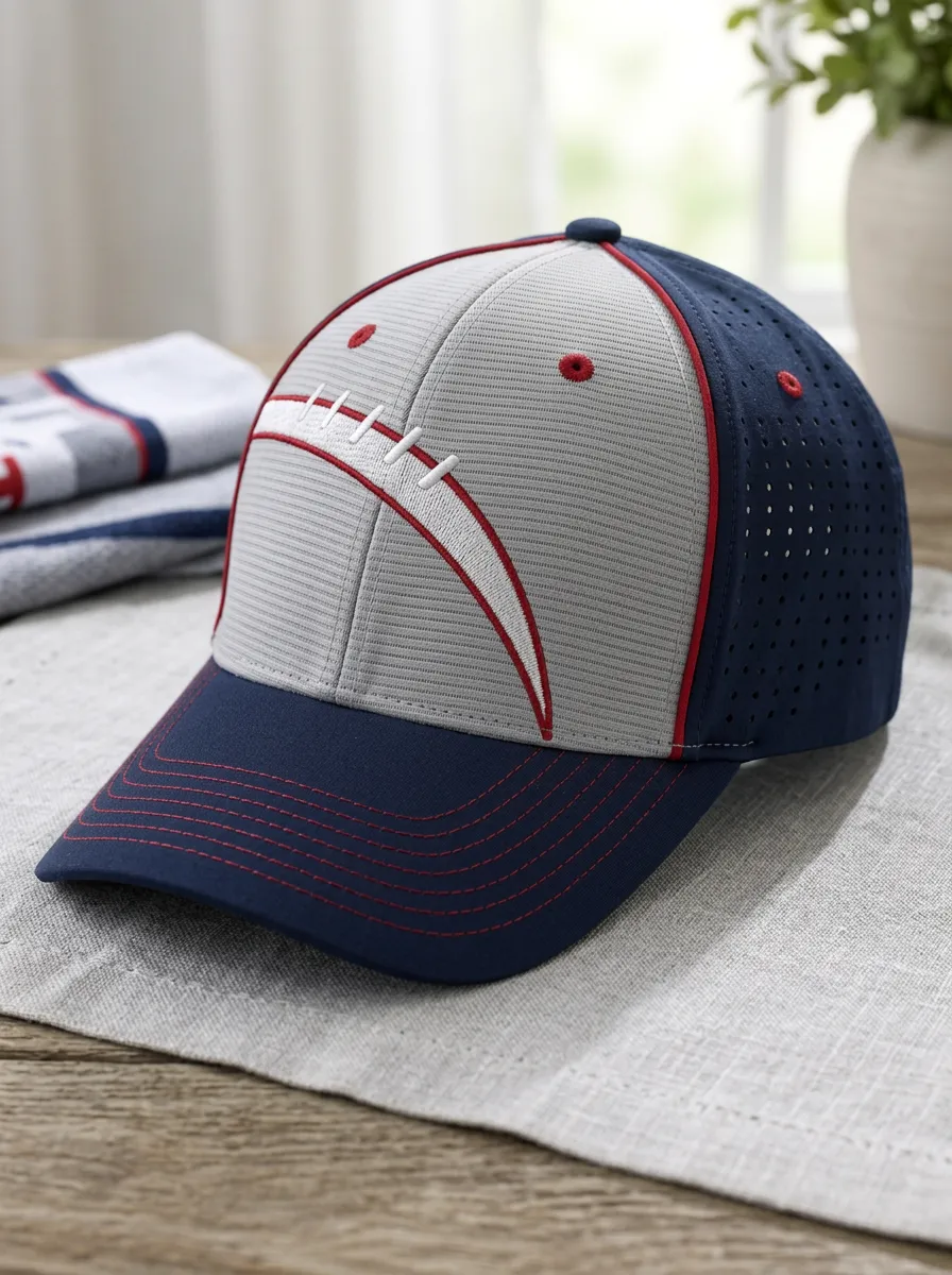 Men's Heritage American Football Fan Football Stitch Printed Cap