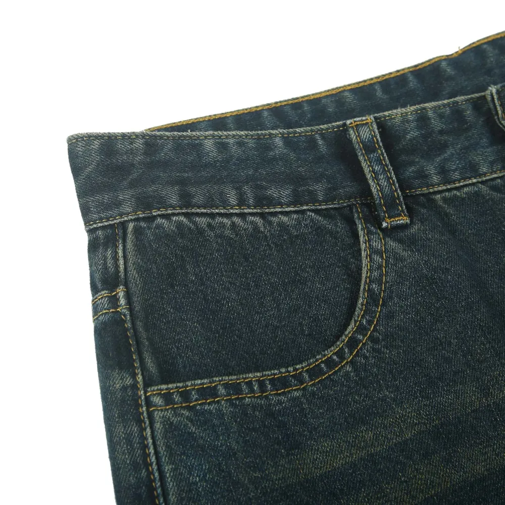 Urban Bootcut Washed Denim Jeans