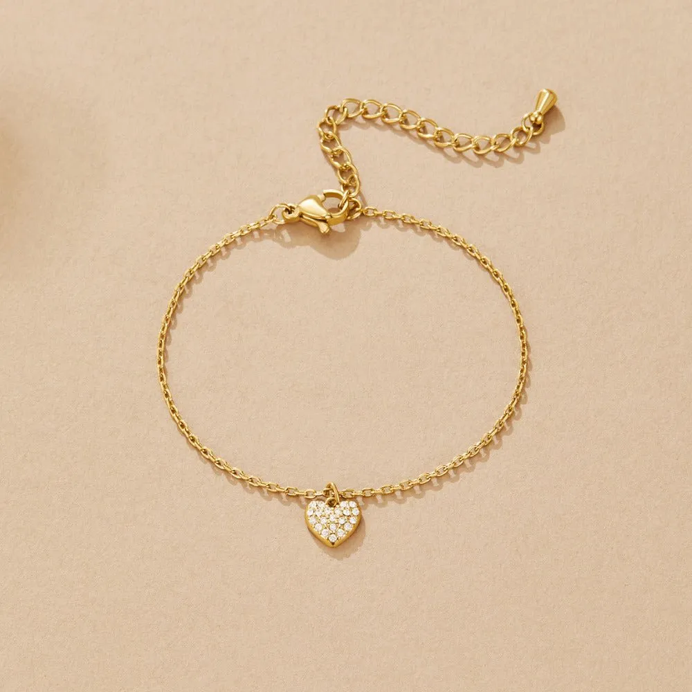 Heart Adjustable Bracelet