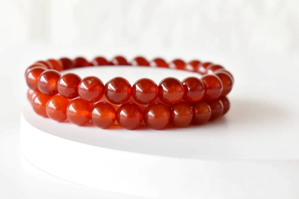 Minimal Style Bracelet Red