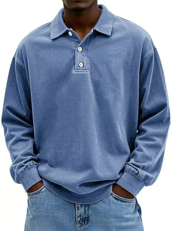 Vintage Wash Long Sleeve Shirt