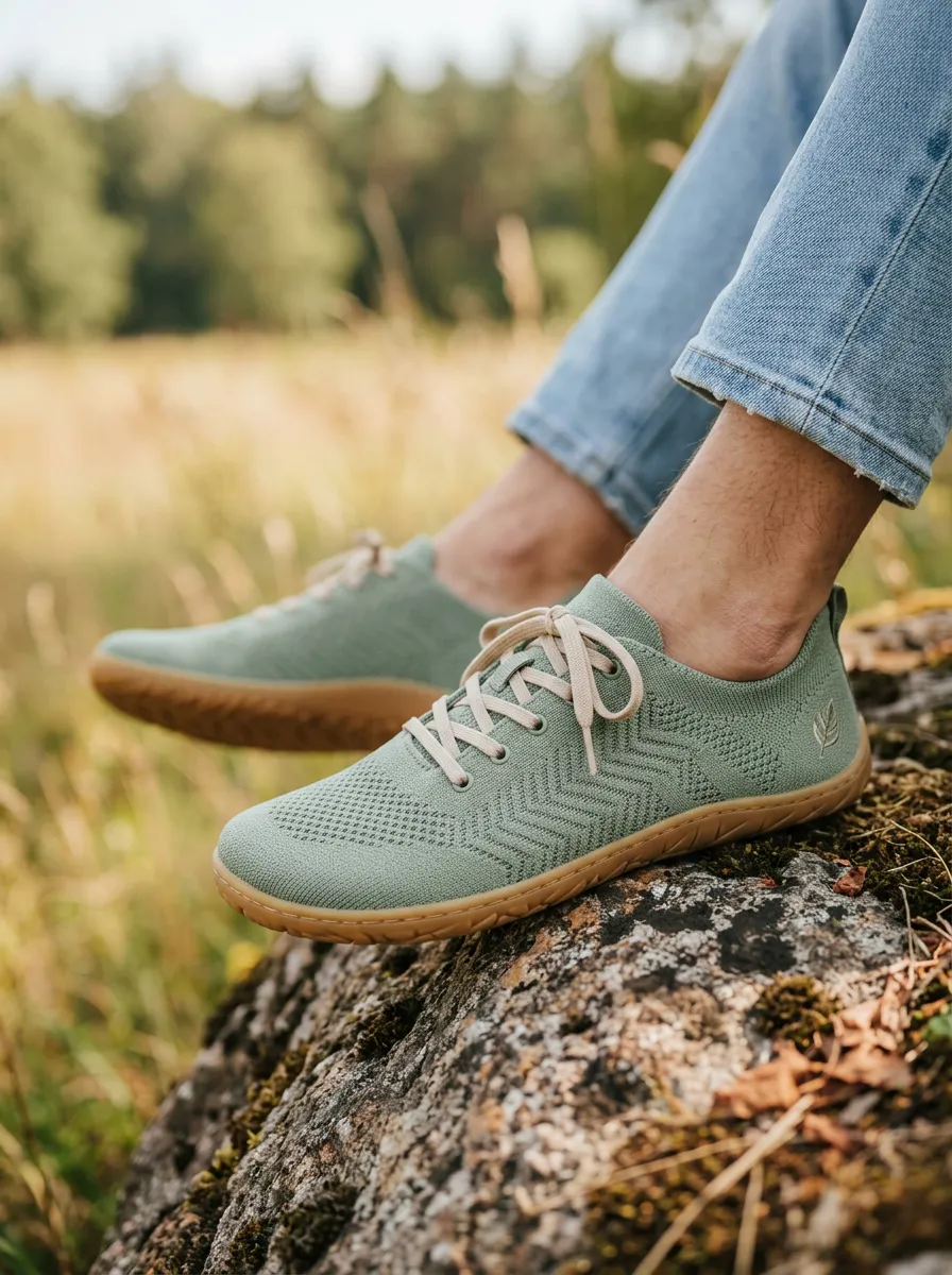 Clean-Look Knit Daily Wear Unisex Barefoot Shoes