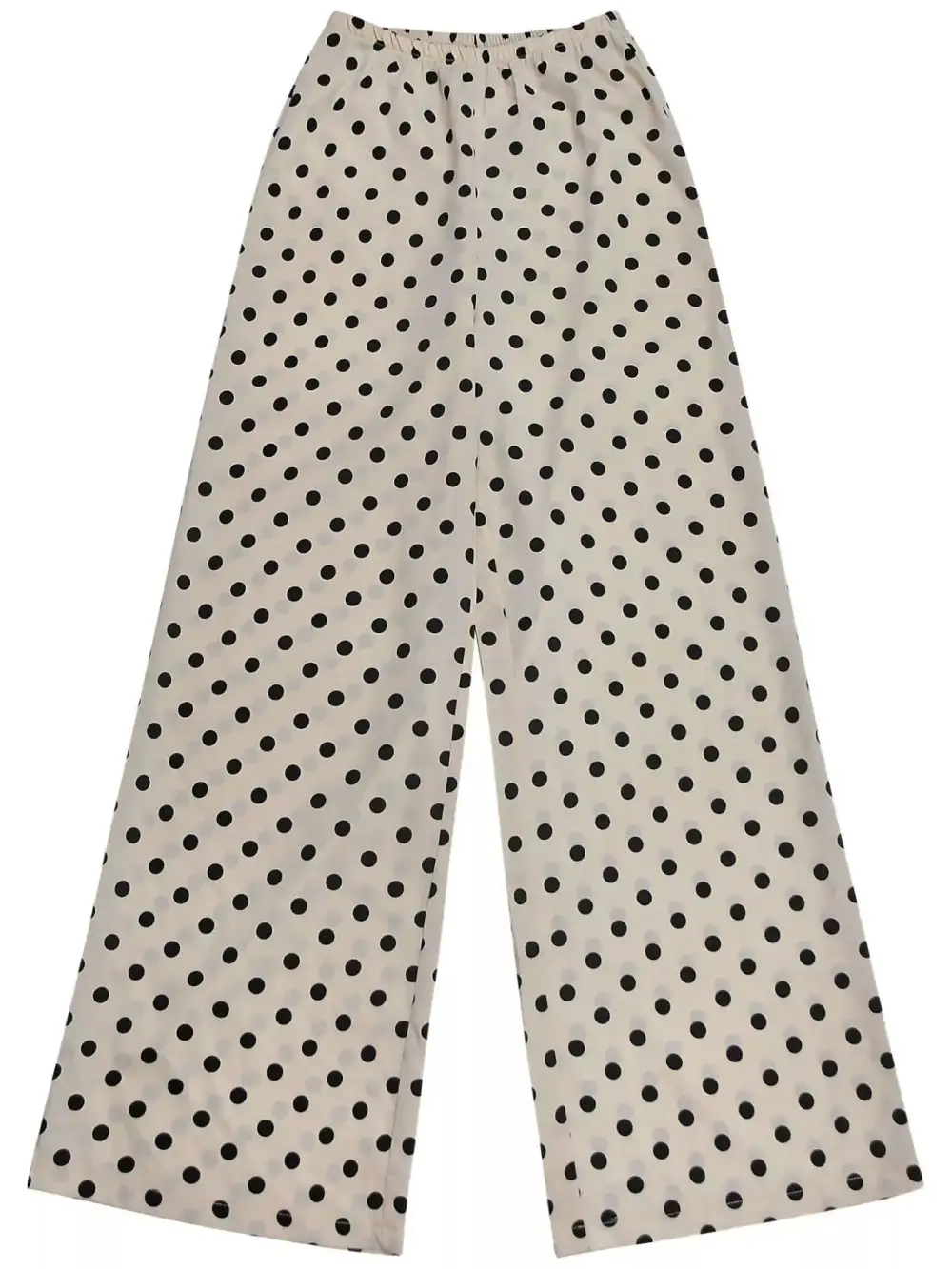 Polka Dot Halter Neck Cami and Fringe Trim Pants