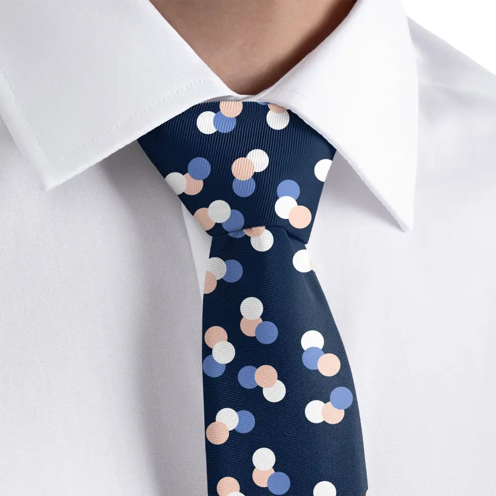 Refined Dot Theme Necktie