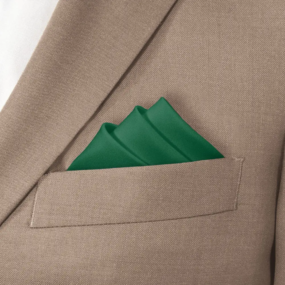 Understated Sophisticated Solid Pocket Square