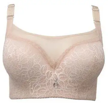 Mid-Full-Cup Floral Minimizer Bra