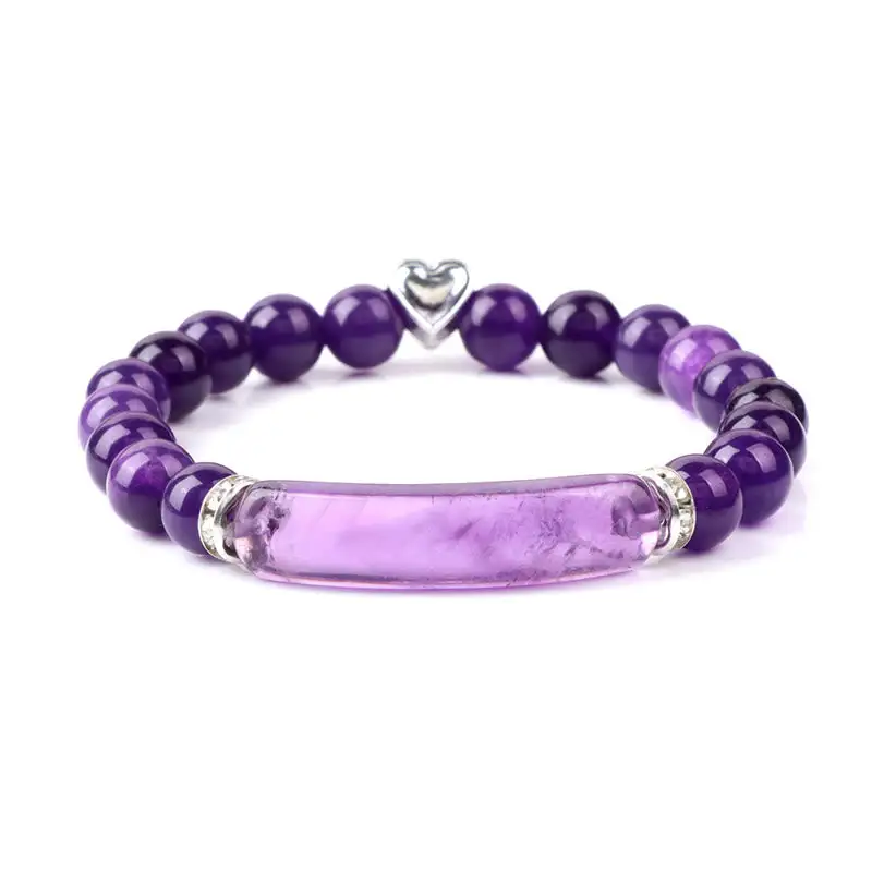 Amethyst Tiger Eye Lapis Lazuli Aventurine Rhodonite Bracelet