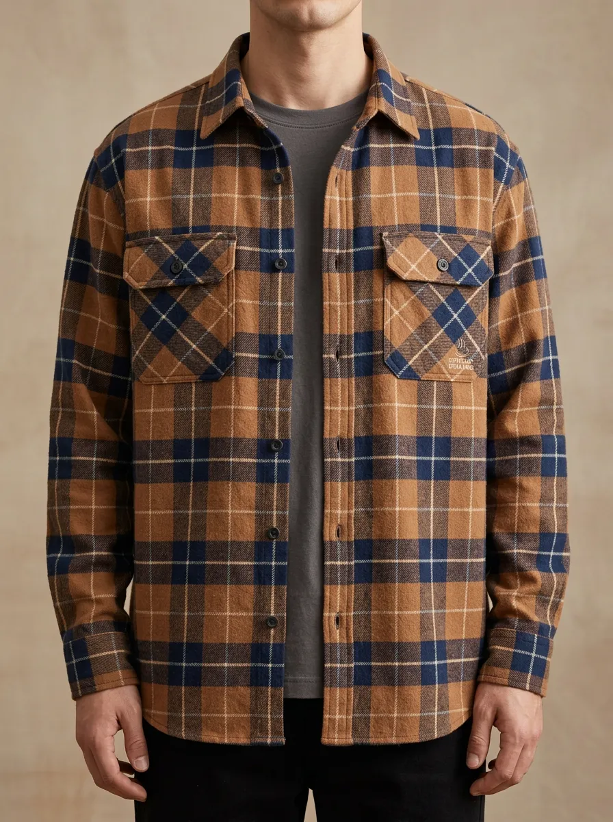 Heritage Plaid Button Cuff Shirt