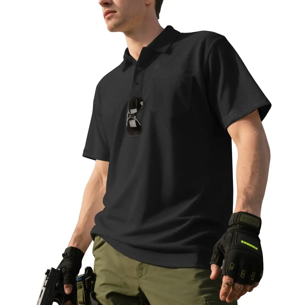 Modern Short Sleeve Polo Shirt