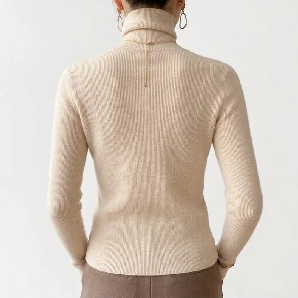 Cashmere Cashmere Turtleneck Sweater
