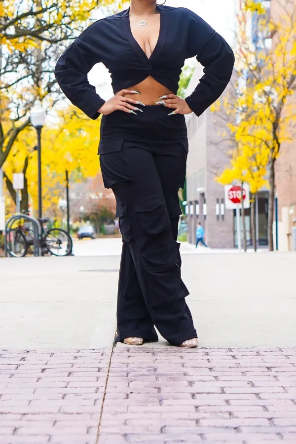 Modern Comfy Big Pockets Cargo Pants