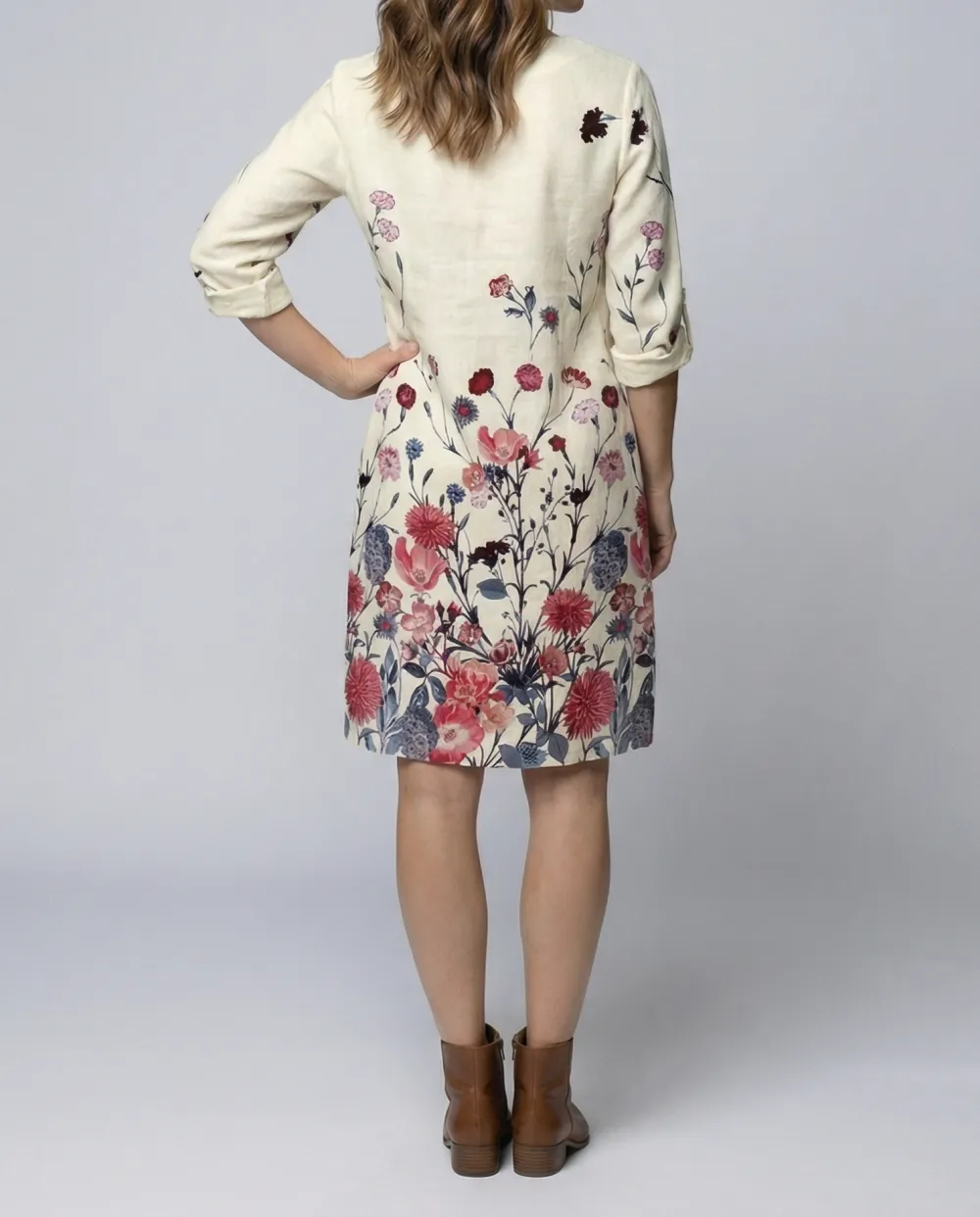 Women's Heritage Floral Evening Dress