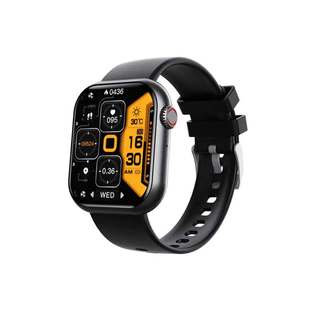Blood Sugar Blood Pressure Heart Rate Blood oxygen Sleep Monitoring Waterproof Smartwatch | Carelders F57