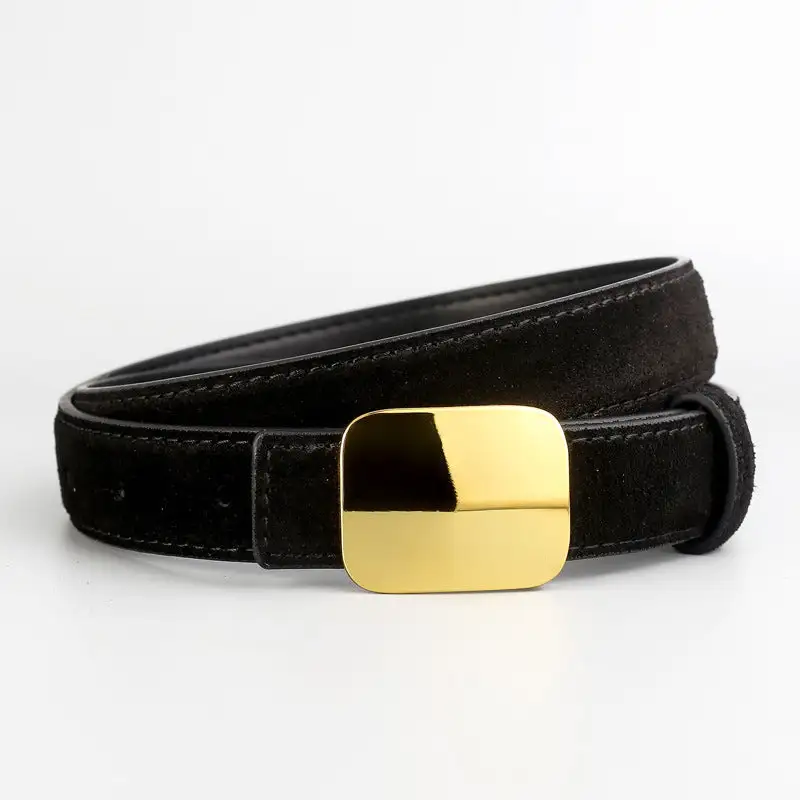 Rugged Statement Buckle Waist Belt