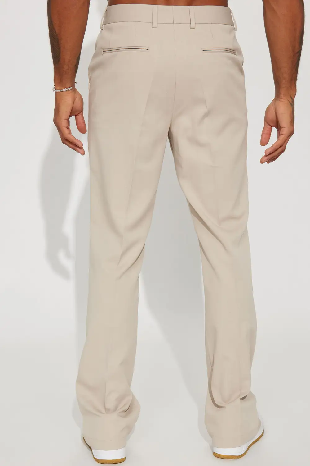 Casual Flare Slit Trouser