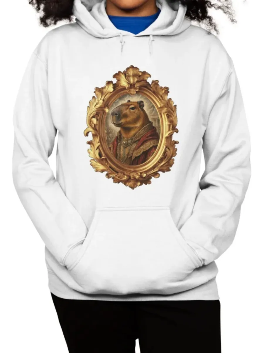 Capybara Frame Art Hoodie