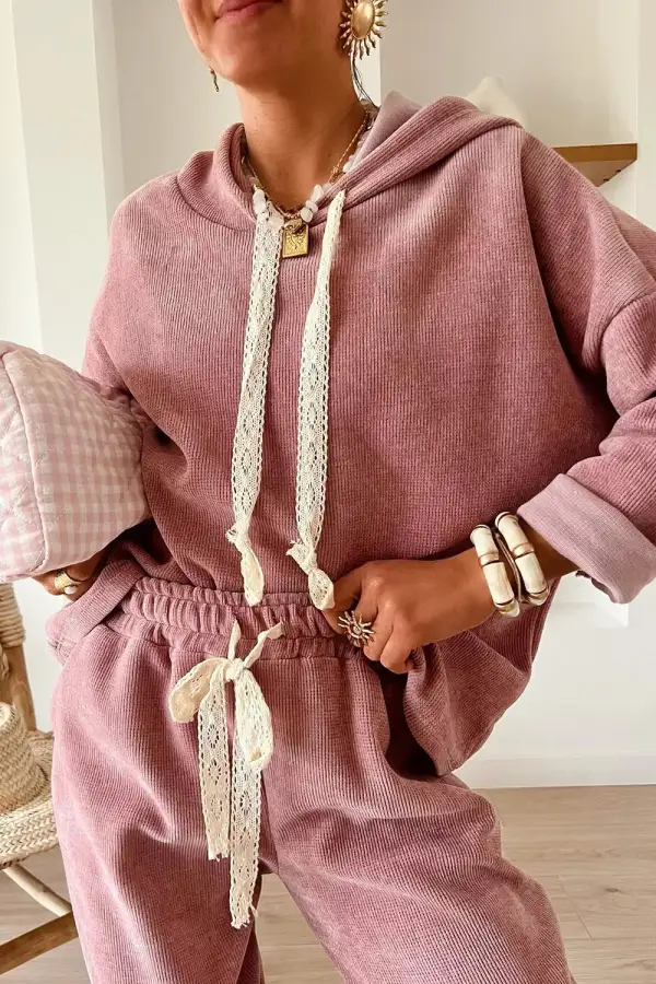 Comfortable Everyday Pajama Set Pink