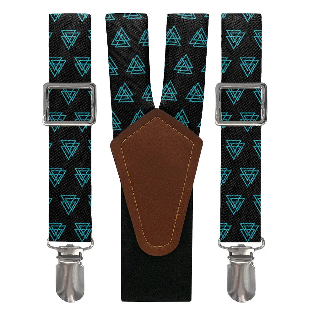 Mod Triangles Theme Suspenders
