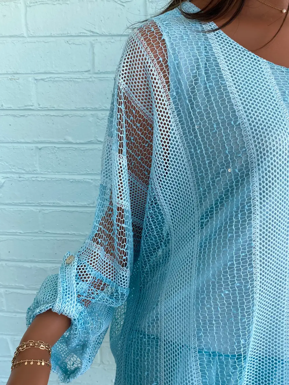 Relaxed Crochet Blouse