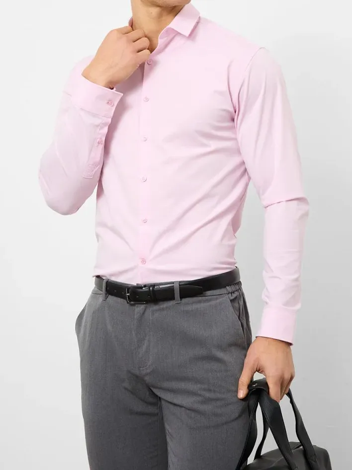 Pink Soft  Comfortable  Blouse